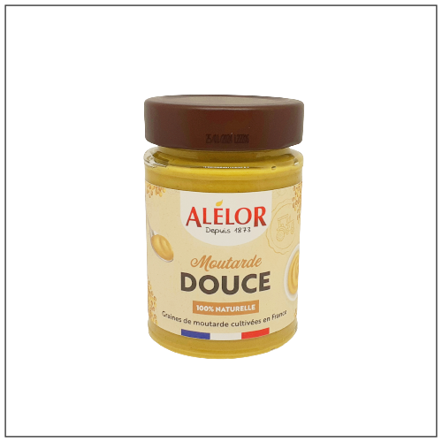 pot de moutarde d'Alsace de 200g, graine française
